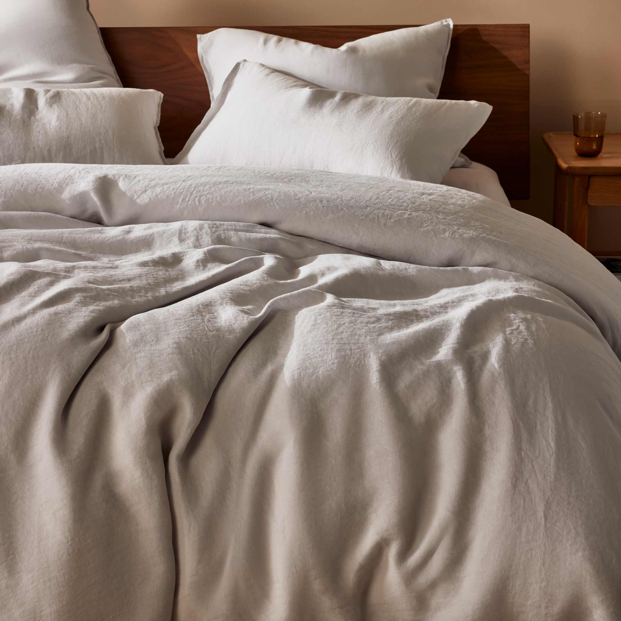 Washed Linen Duvet Cover