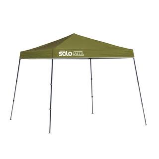 Quik Shade 9 ft. x 9 ft. Olive Slant Leg Canopy 167545DS