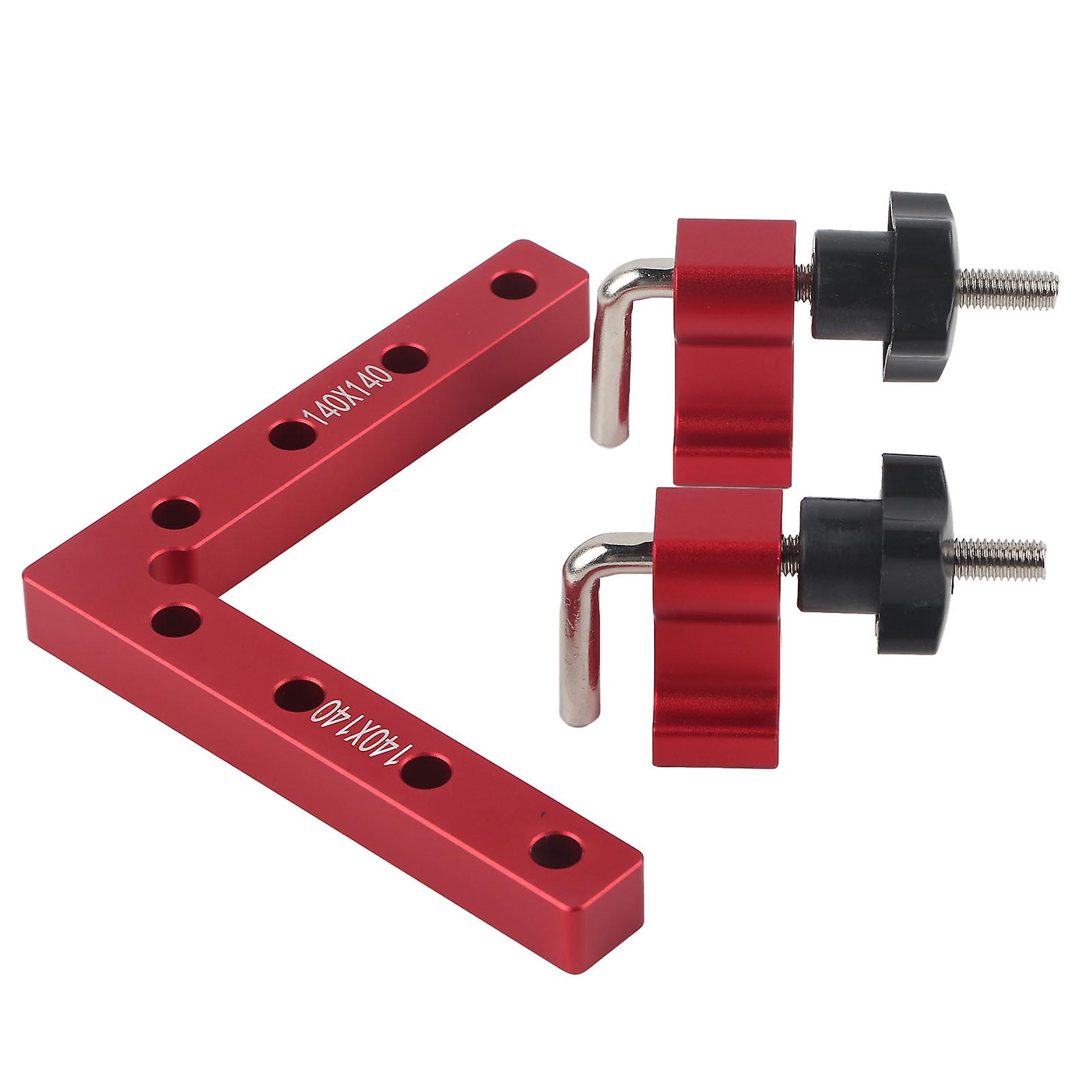 Carpenter Clamping Tool Right Angle Clamp 90 L Shaped Auxiliary Fixture Positioning Panel Clip140mm