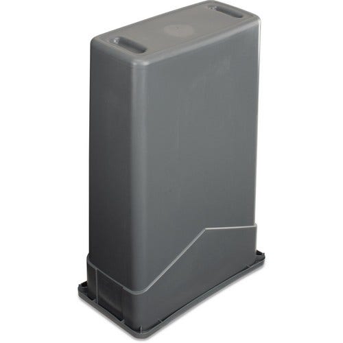 Carlisle 34202323 Trimline 23-Gallon Slim Rectangular Trash Can， Gray