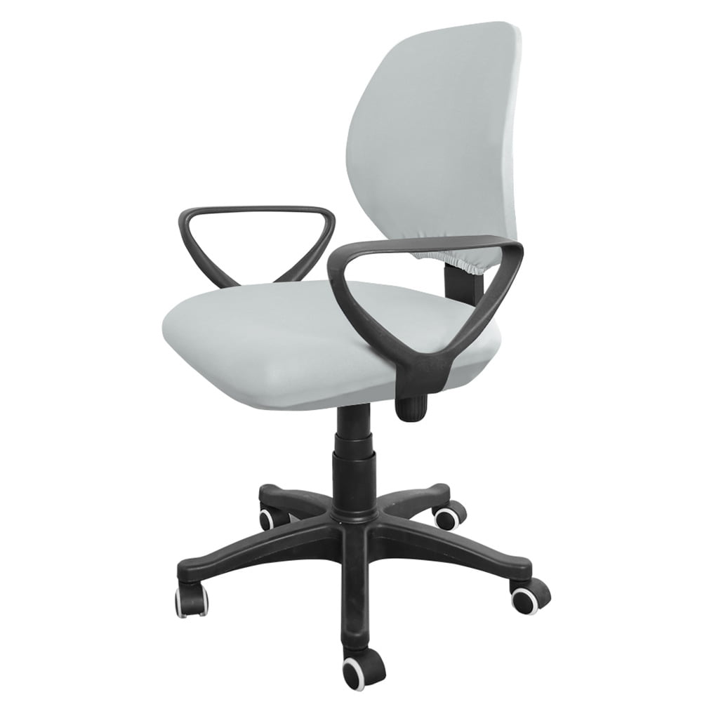 DYstyle Stretchy Computer Office Chair Cover Split Rotating Chair Slipcover