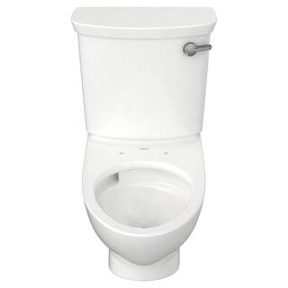 American Standard Glenwall VorMax Wall-Hung 2-Piece 1.28 GPF Single Flush Elongated Toilet with Right Hand Trip Lever in White 2882108.020