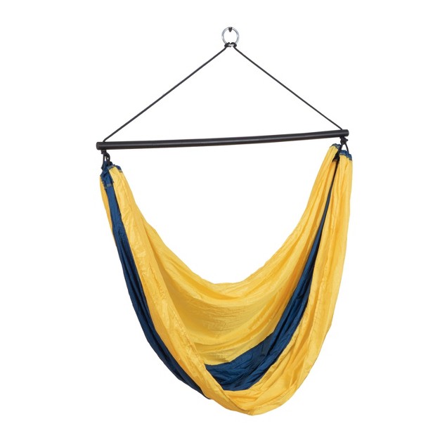 Ceara 3 Bar Hammock Swing Chair Yellow blue Sol Living