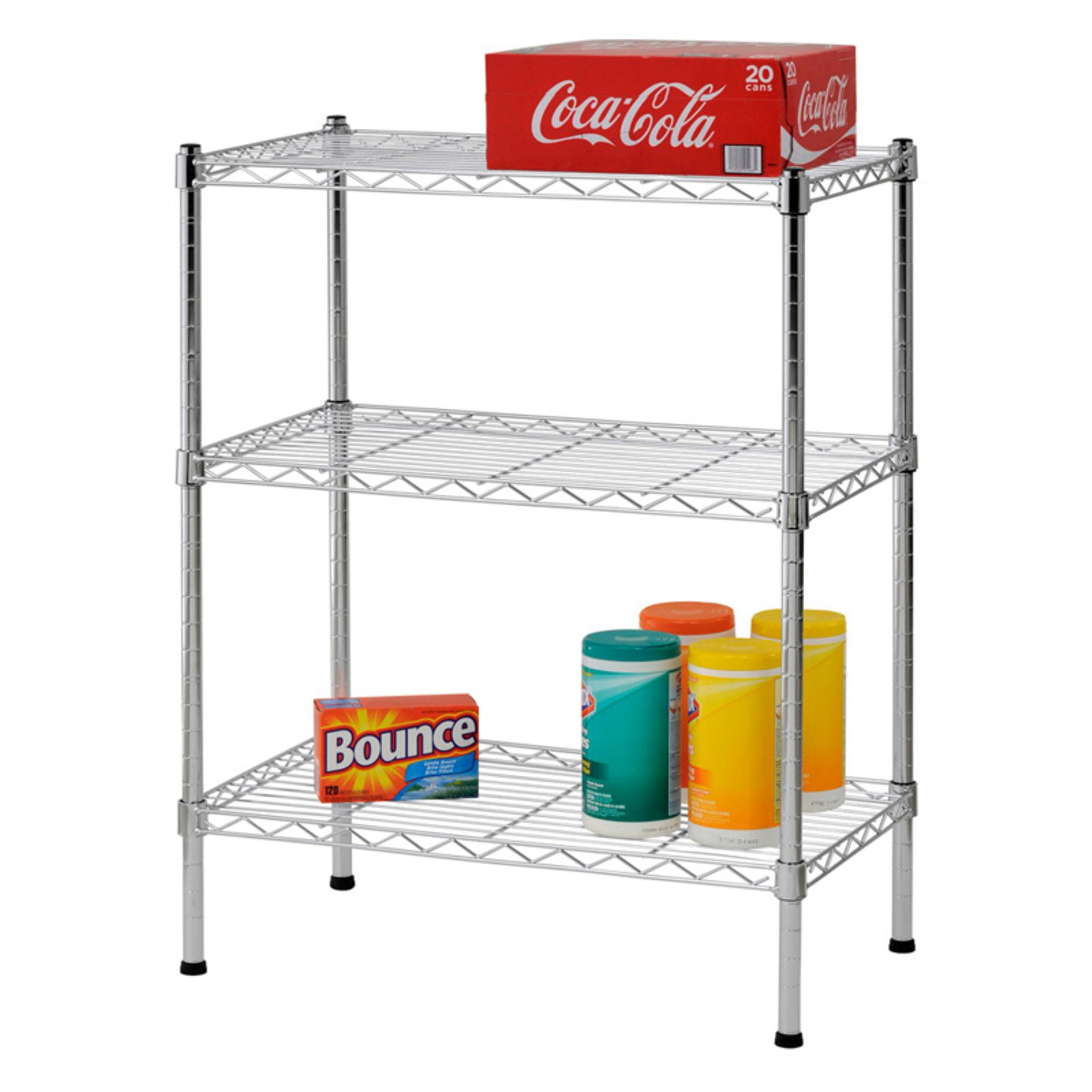 Muscle Rack Chrome 3-Tier 24