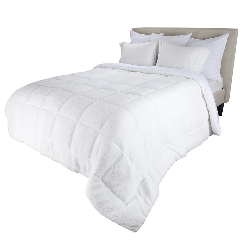 Hastings Home Oversized Reversible Down-Alternative Comforter