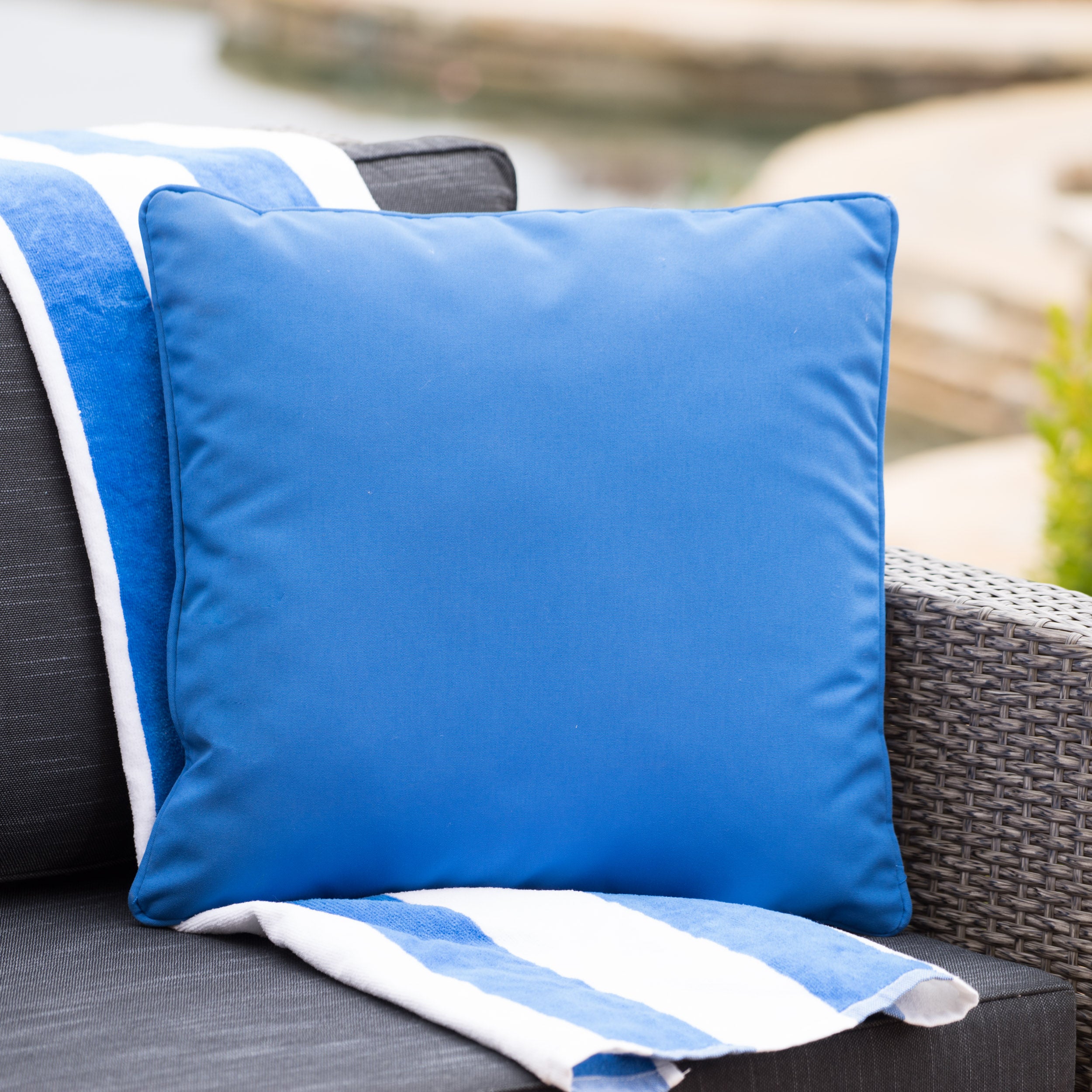 Corona Outdoor Patio Water Resistant Pillow