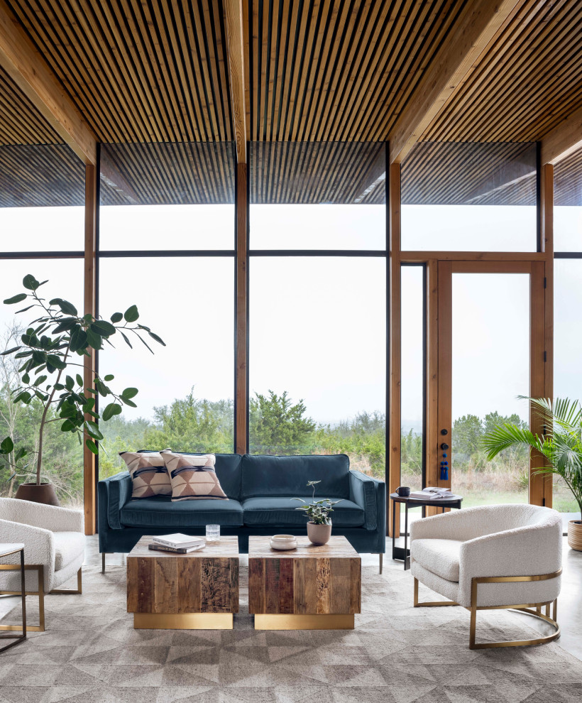 Corbin Chair Knoll Natural   Contemporary   Armchairs And Accent Chairs   by The Khazana Home Austin Furniture Store  Houzz