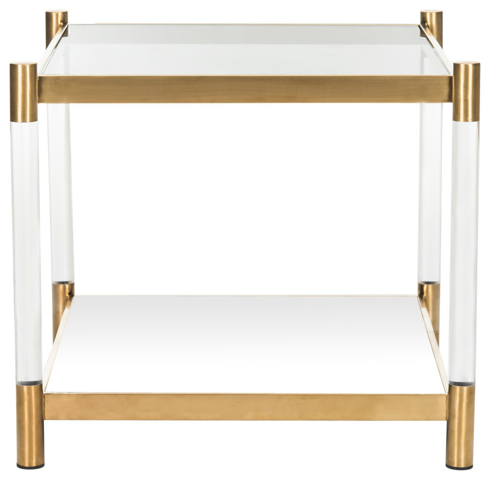 Safavieh Couture Shayla Acrylic Accent Table   Contemporary   Side Tables And End Tables   by Safavieh  Houzz