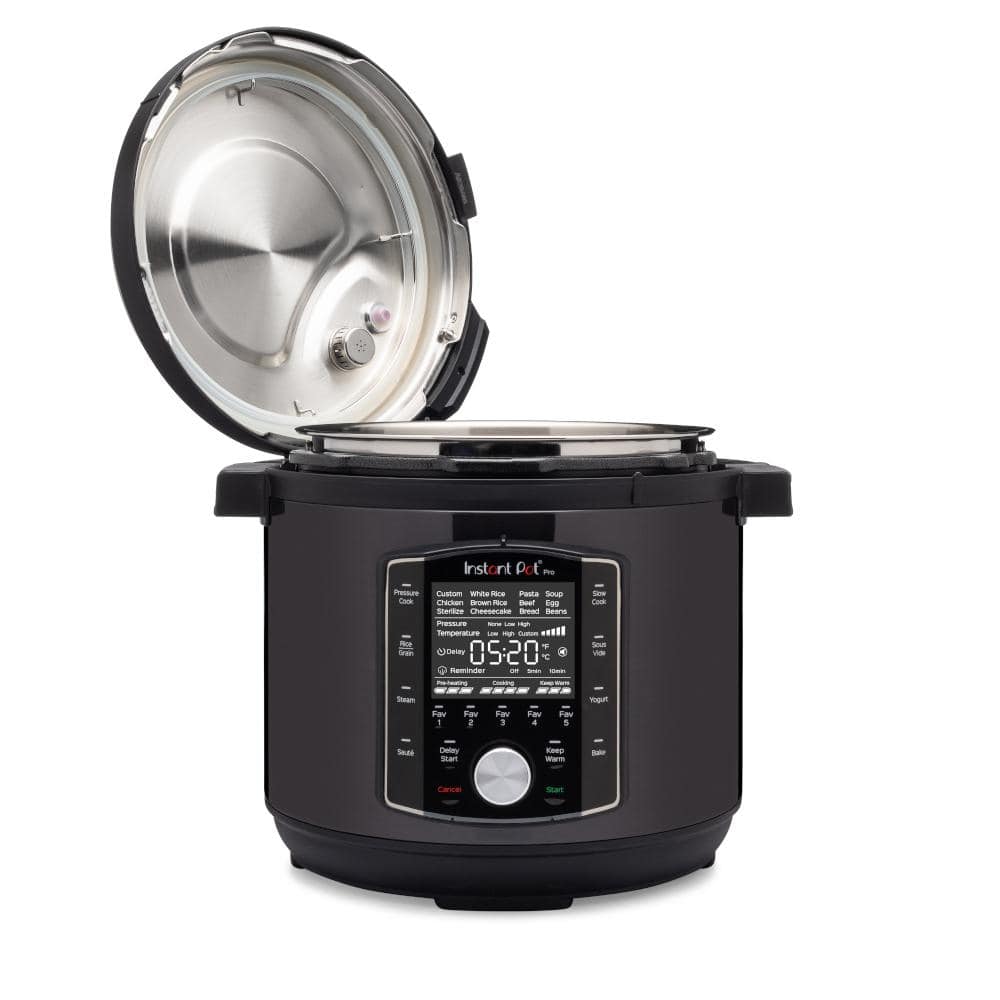 Instant Pot 6 qt. Matte Black Duo Pro Electric Pressure Cooker 112-0123-01