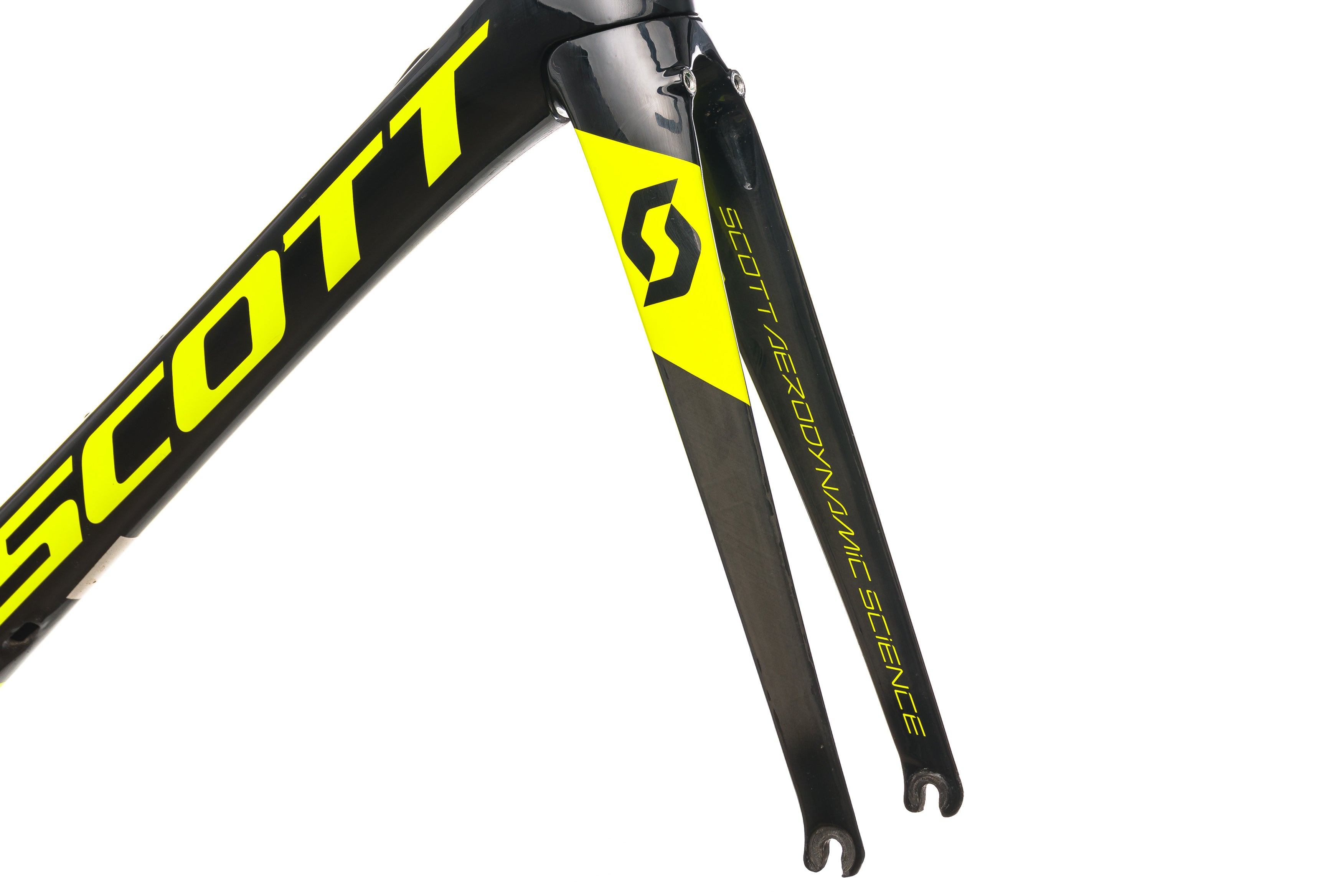 2018 Scott Foil RC Road Frame Set Medium 54cm Carbon 38cm x 90mm Handlebar Stem