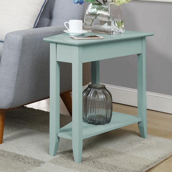 Copper Grove Aubrieta Wedge End Table