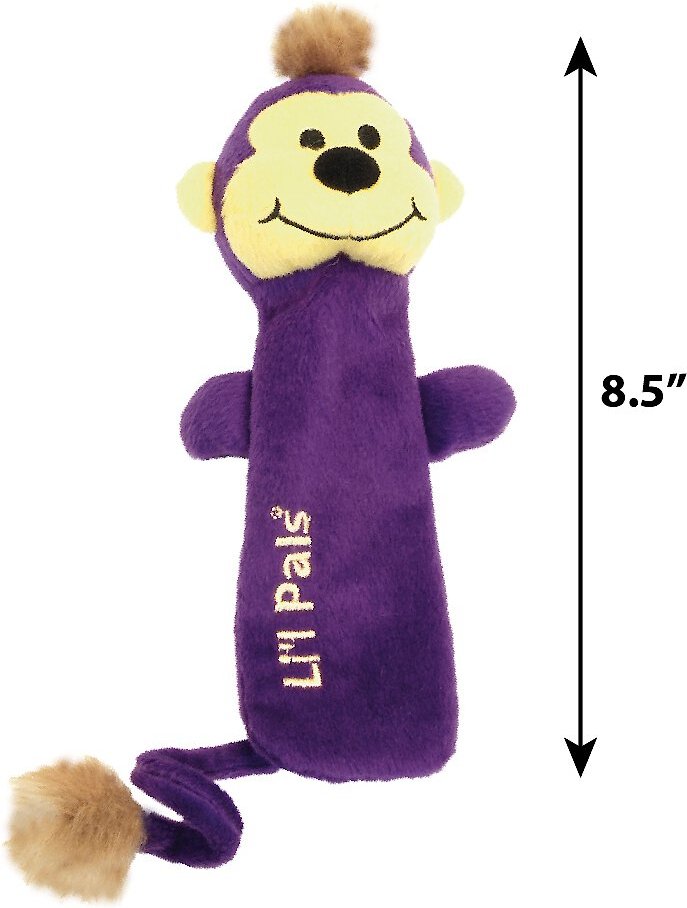 Li'l Pals Plush Crinkle Dog Toy