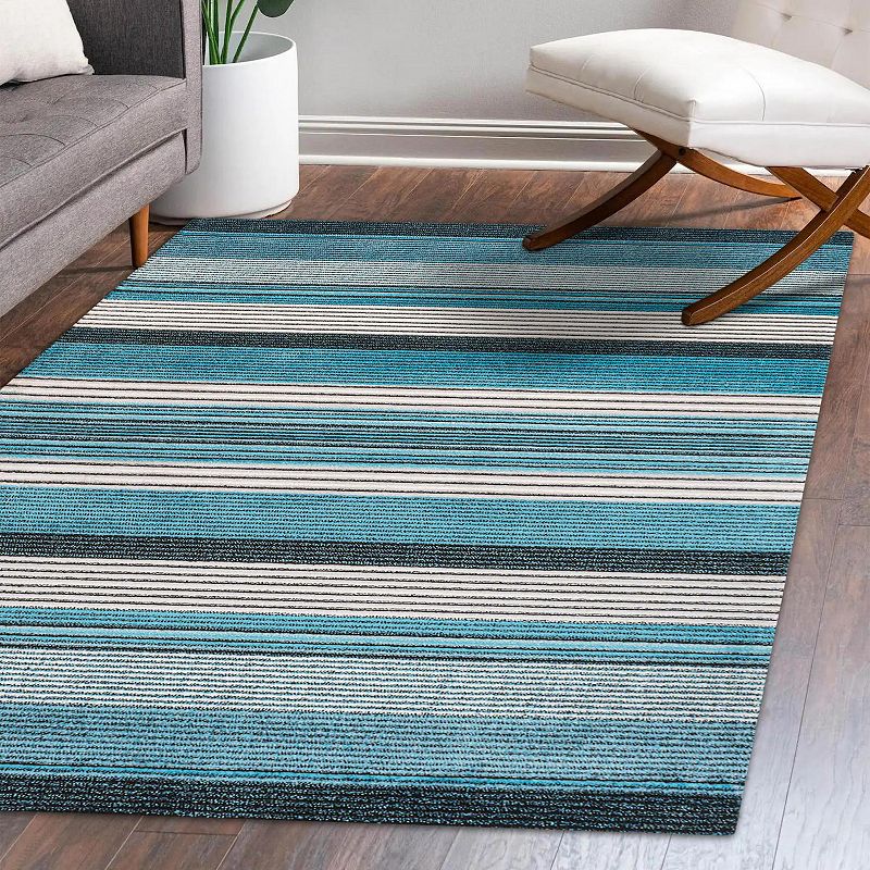 Duxbury Gradient Striped Rug