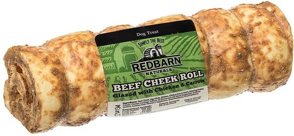 Redbarn Glazed Beef Cheek Roll Dog Chew