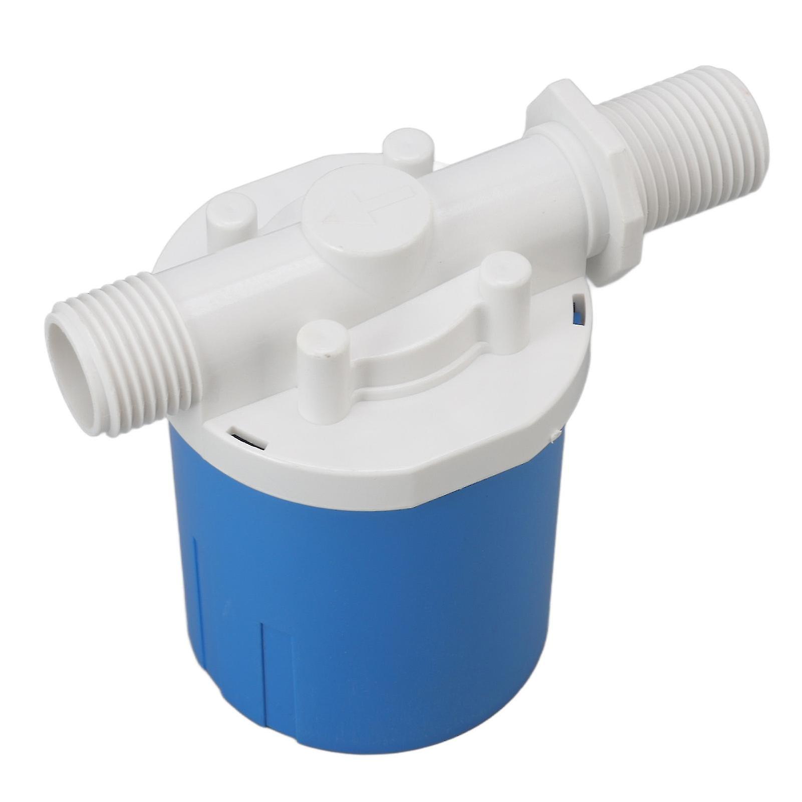 Automatic Float Valve Plastic Compact Leakage Proof Inner Water Level Control Valve for Water Tank G3/4 Built in Side Entry