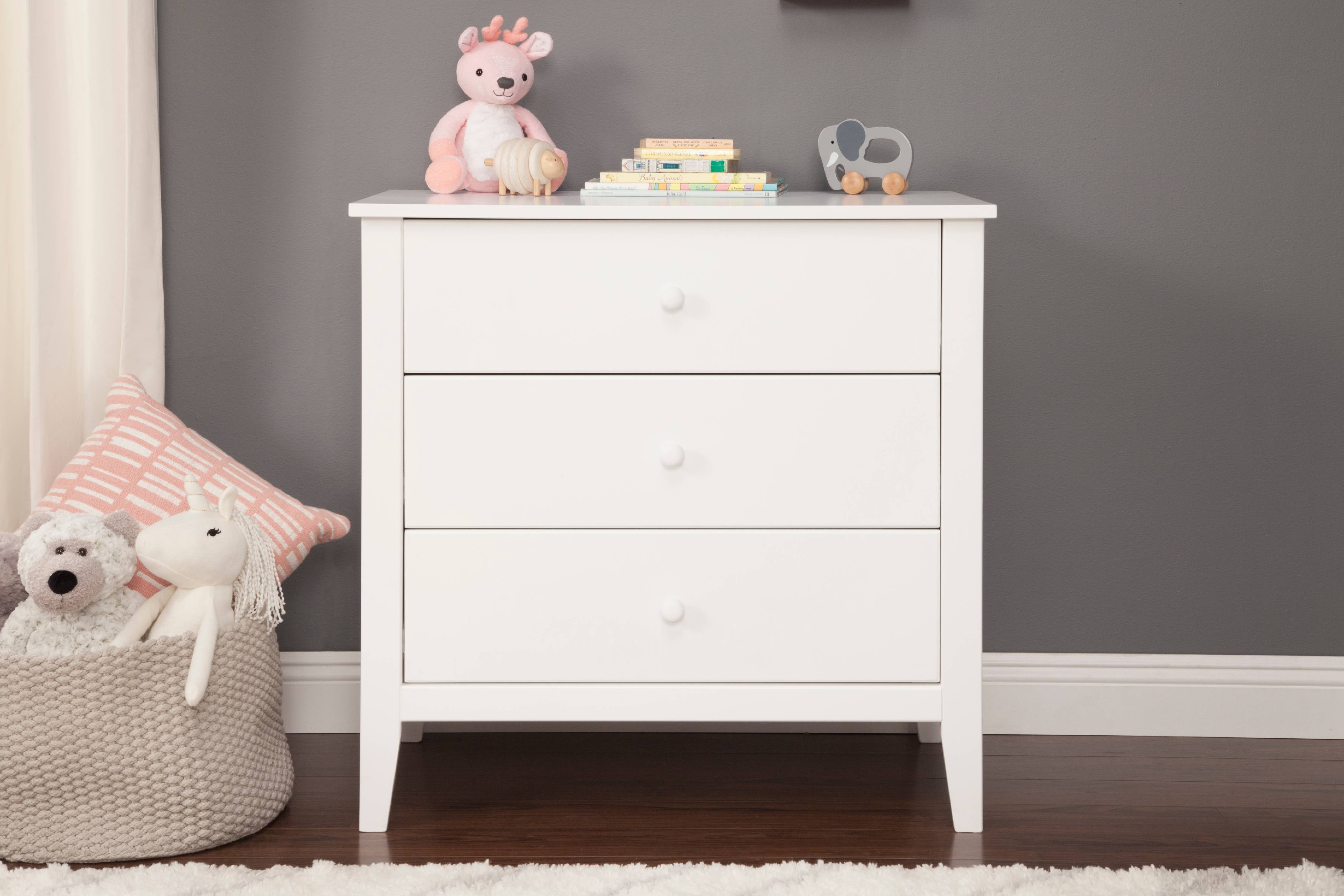 Carter's by DaVinci Morgan 3-Drawer Dresser in White