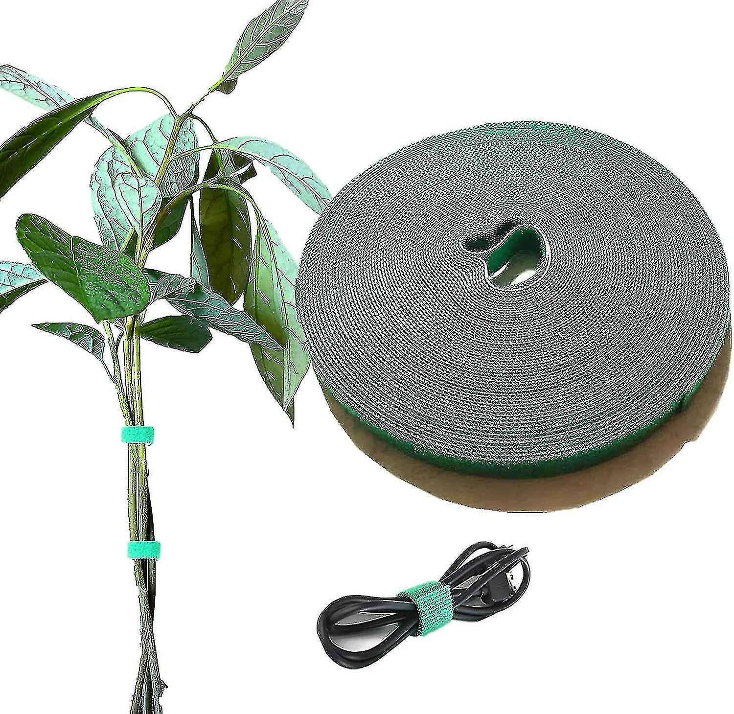 Plant Ties Garden Tape Reusable Nylon Plant Tie Strap，tomato Plant Support，tree Ties Plant Supports(