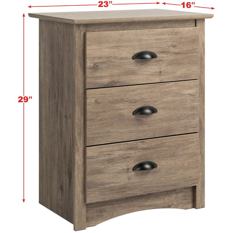 Home Square 3-Piece Set with 2 3-Drawer Nightstands & 6-Drawer Dresser