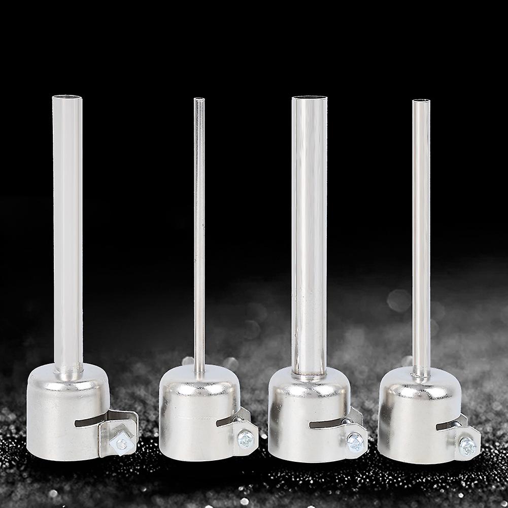 4pcs/set Aluminum Alloy Hot Air Gun Nozzle Soldering Station For 861dw Heat Gun Phone Repair