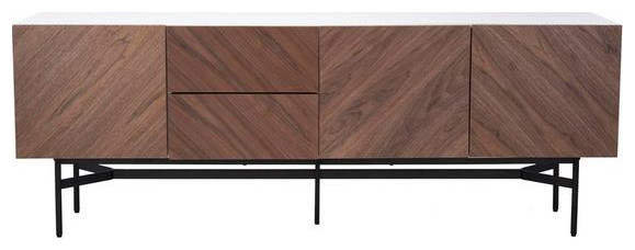 Ivanka Wood TV Stand   Industrial   Entertainment Centers And Tv Stands   by Rustic Home Furniture Deco  Houzz