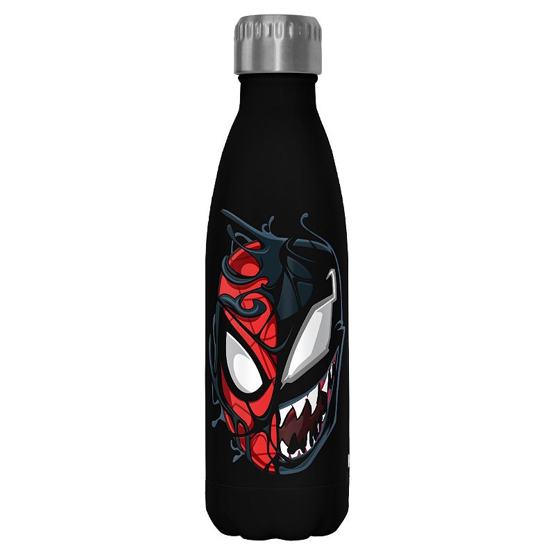 Spider-Man Venom Split Face 17-oz. Stainless Steel Water Bottle