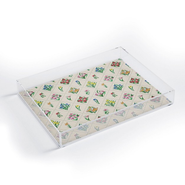 Evanjelina amp Co Japanese Collection Cream Ii Acrylic Tray Deny Designs