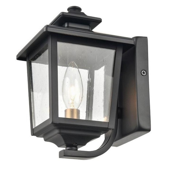 Millennium Lighting Eldrick 1 Light Wall Light Powder Coat Black