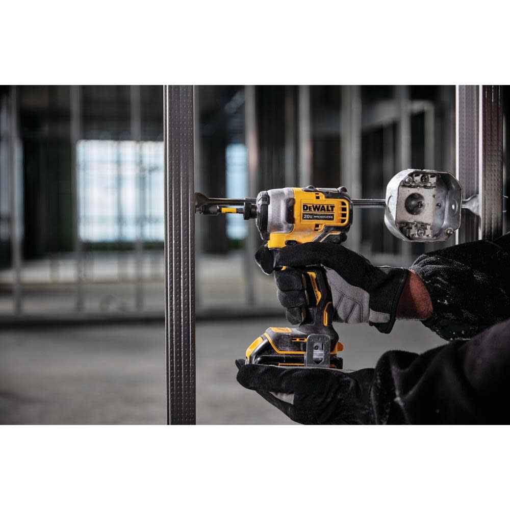 DEWALT 20V MAX* Atomic Compact 1/4in Impact Driver with 2Ah Battery Bundle DCB203-DCF809B from DEWALT