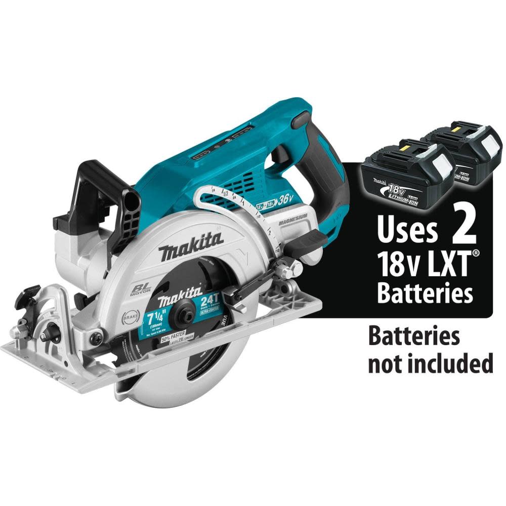 18V X2 LXT Lithium-Ion (36V) Brushless Cordless Rear Handle 7-1/4 In. Circular Saw， Tool Only