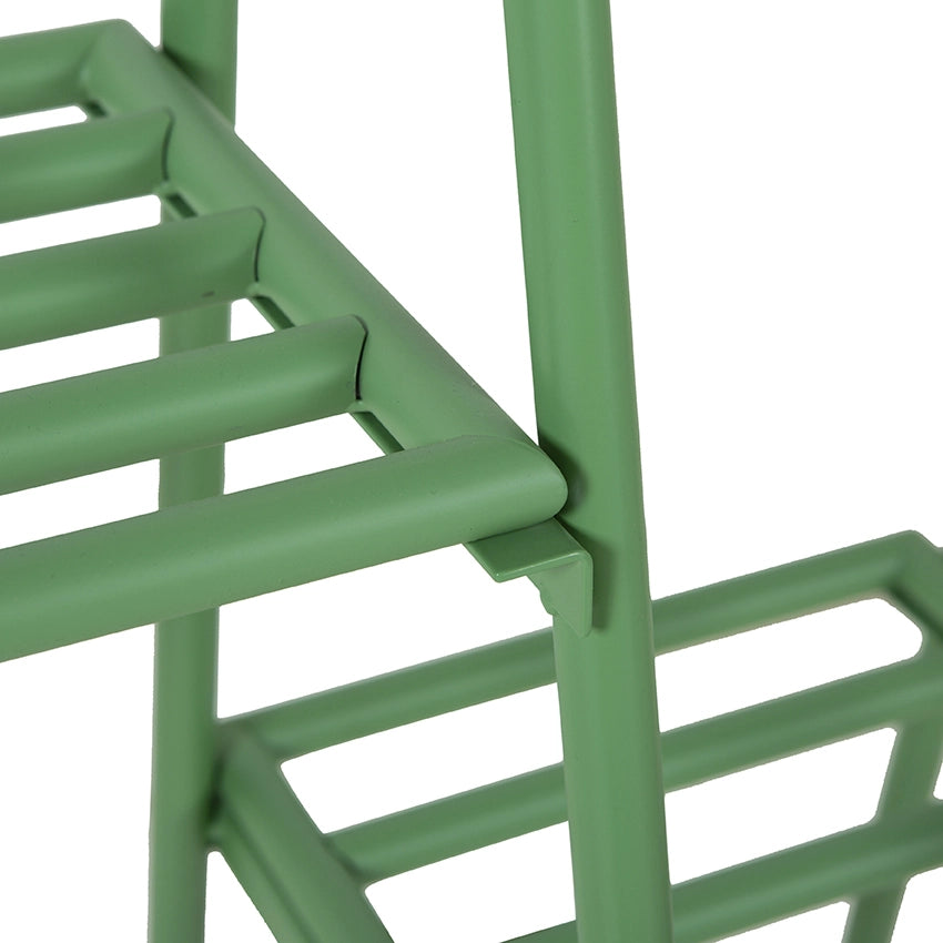 Open wardrobe rack - fern green