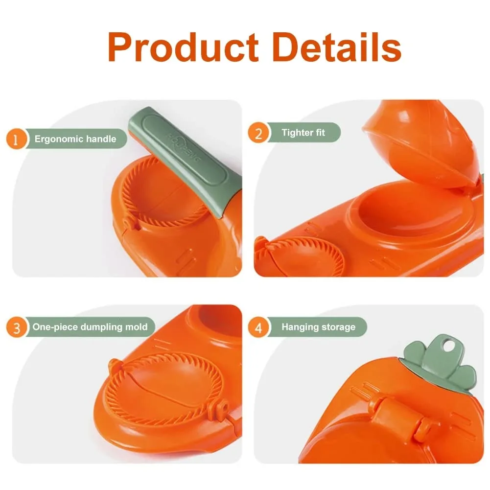 🔥BIG SALE - 47% OFF🔥🔥New 2 In 1 Dumpling Maker[Buy 2 Free Shi