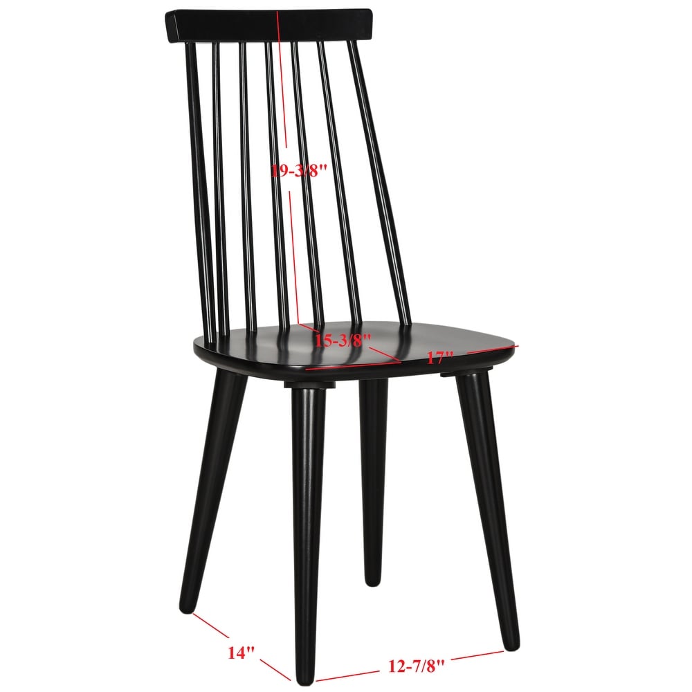 SAFAVIEH Burris Spindle Back Side Chair (Set of 2)   17.3\