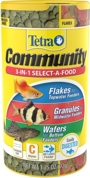 Tetra Community Select-A-Food Tropical Fish Food