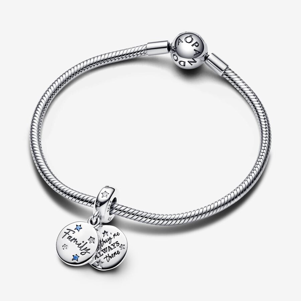 PANDORA  Family Love Double Dangle Charm