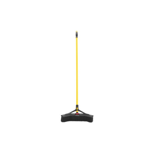 Rubbermaid Commercial Maximizer PushtoCenter 18quot Broom  RCP2018727