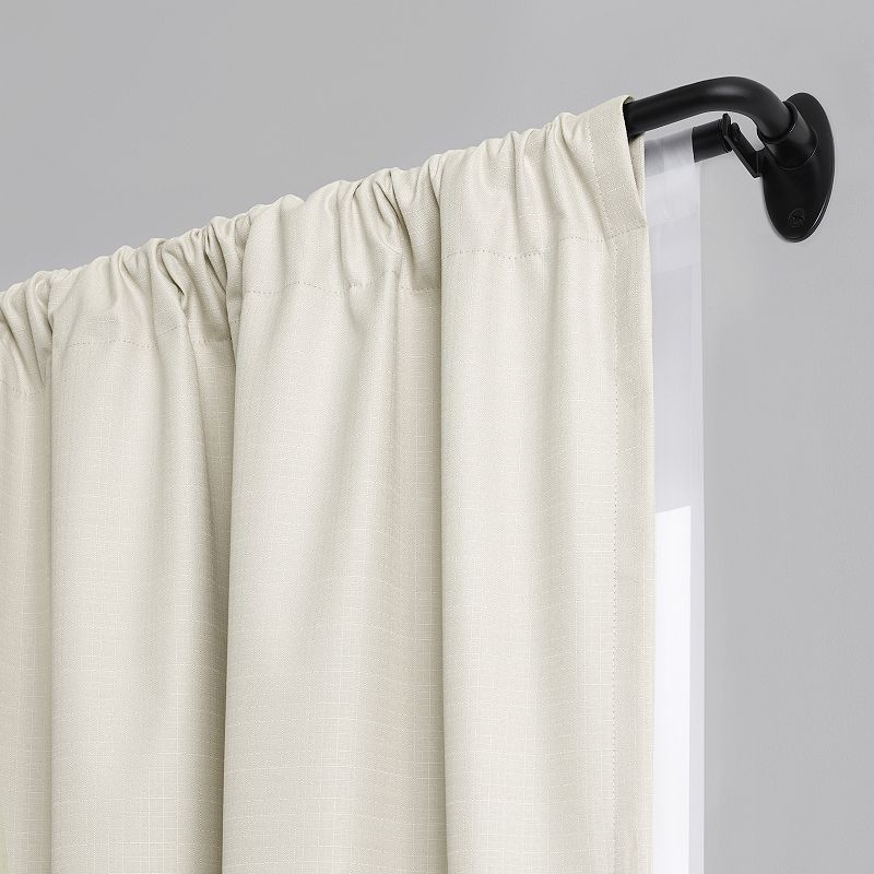 eclipse Clinton 5/8 Blackout Double Wrap Curtain Rod