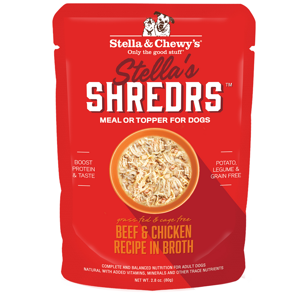 Stella and Chewy's Shredrs Beef and Chicken Dog Food