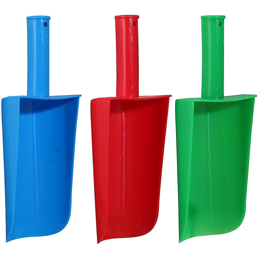 3pcs Children Sand Shovels Toys Summer Beach Shovels Toys Plastic Shovels Toys Kids Toys