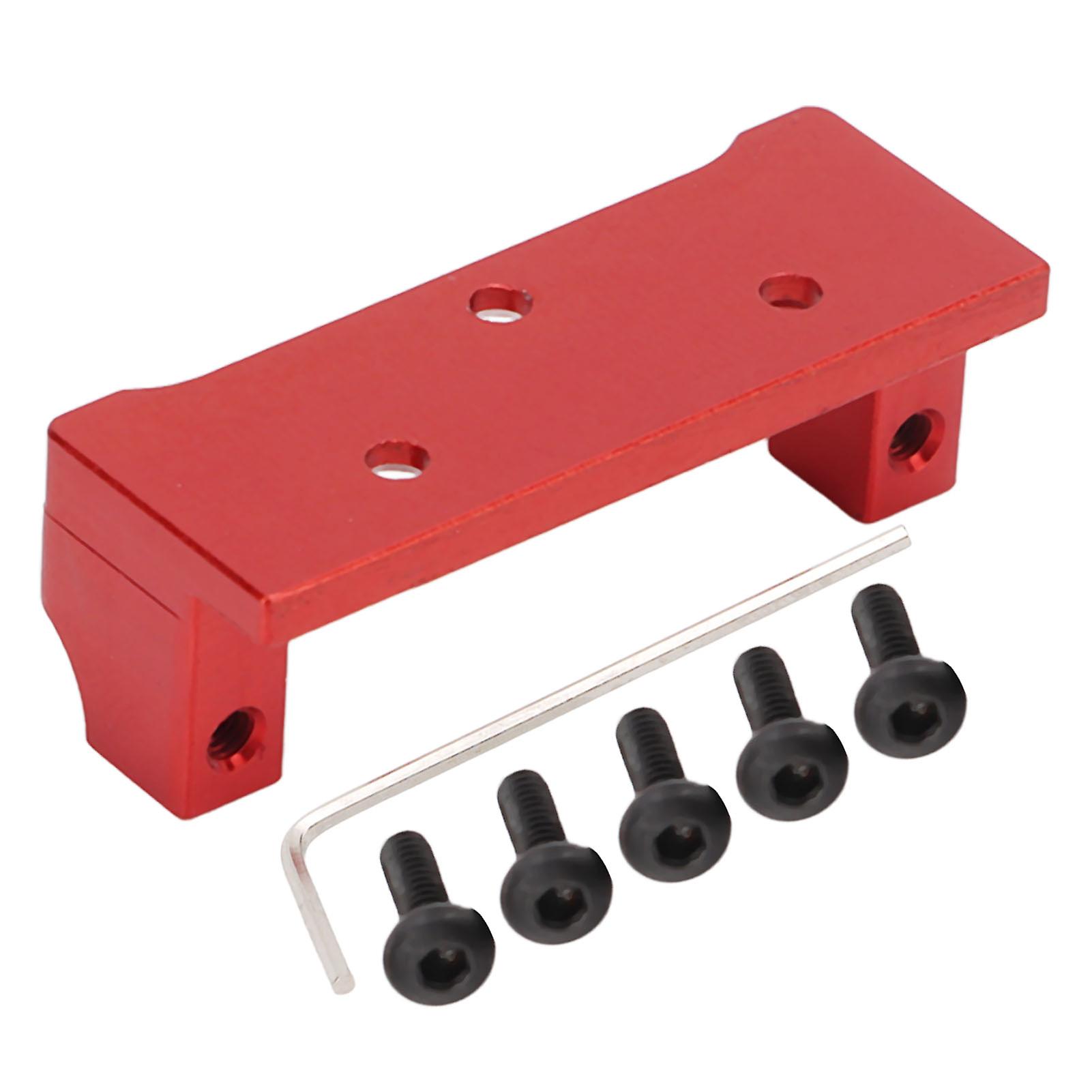 Aluminum Servo Plate Metal Servo Mount For Hbx 2098b 1/24 Rc Crawler Car Upgrade Partred