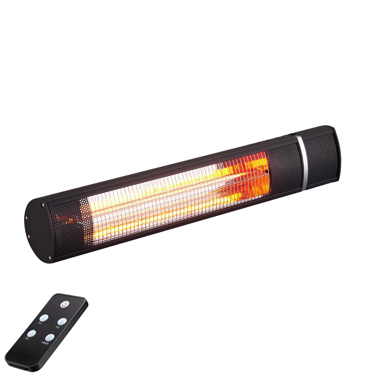 RADtec Genesis Series 25-Inch 1500W Electric Infrared Patio Heater