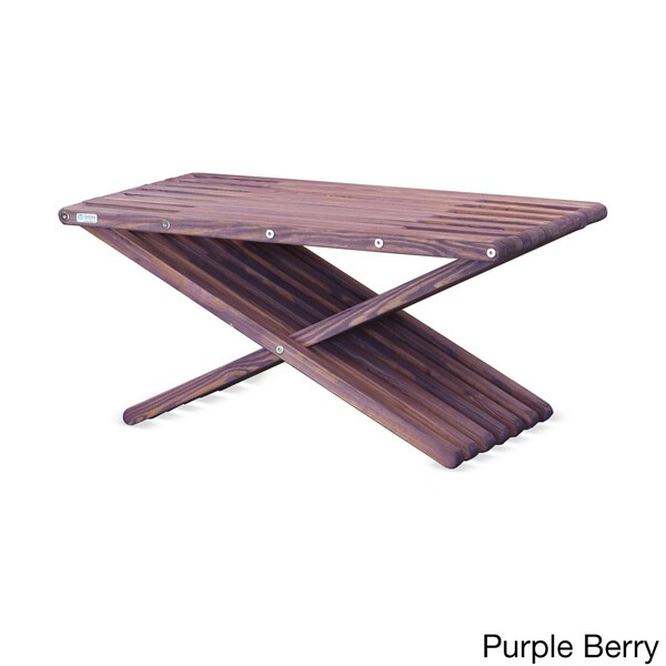 Eco Friendly Wood Coffee Table 20 x 36 by GloDea