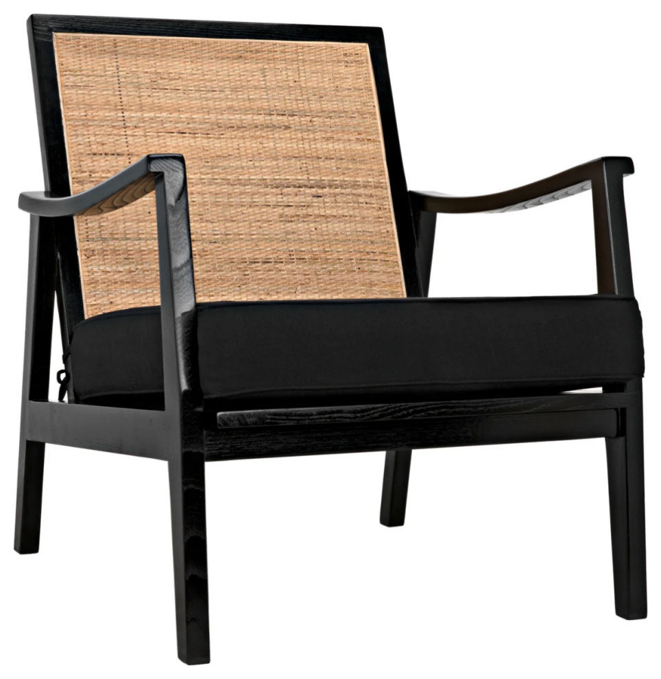 Ashley Chair  Charcoal Black   Modern   Armchairs And Accent Chairs   by Rustic Home Furniture Deco  Houzz