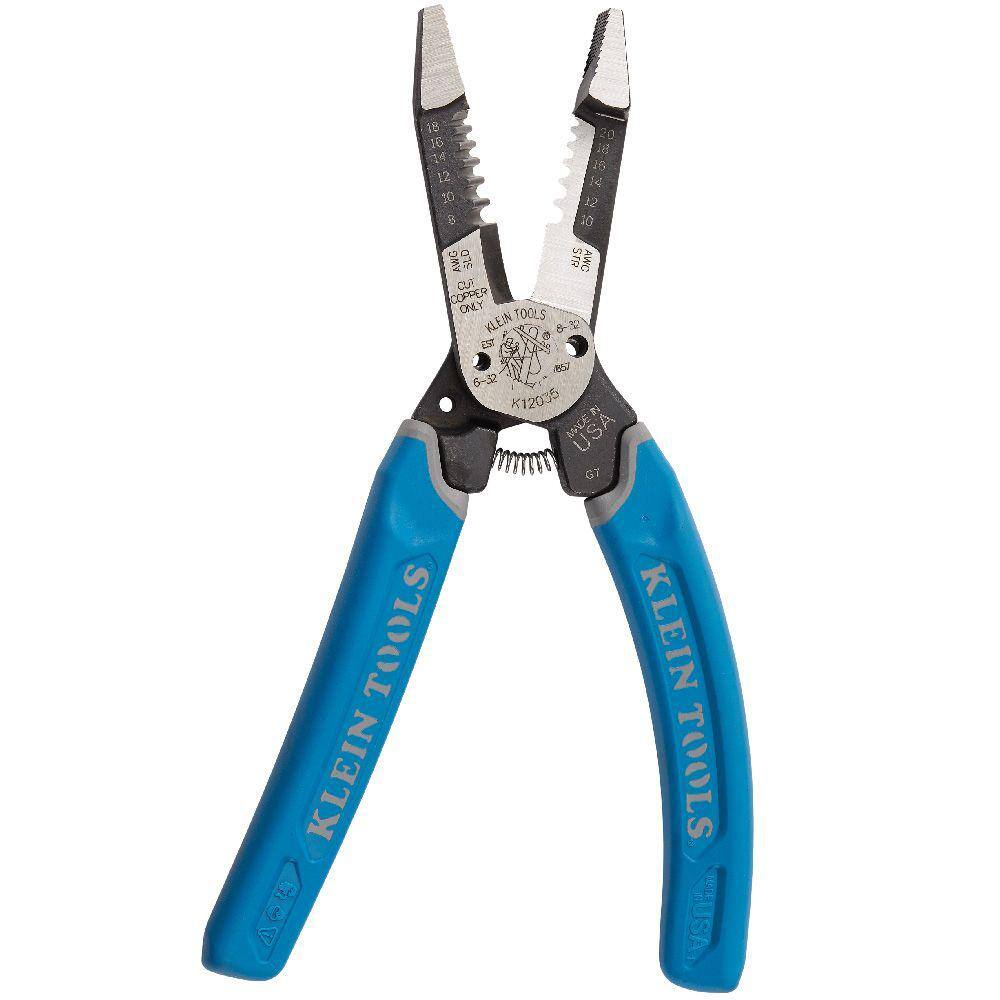 Klein Tools Klein-Kurve Heavy-Duty Wire Stripper 8-20 AWG K12035SEN