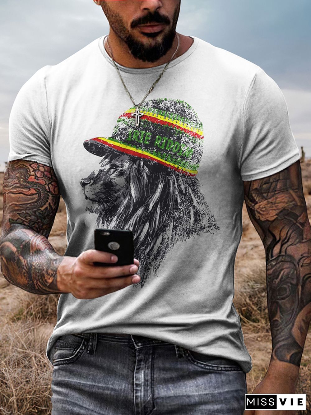 Reggae Music Casual T-Shirt