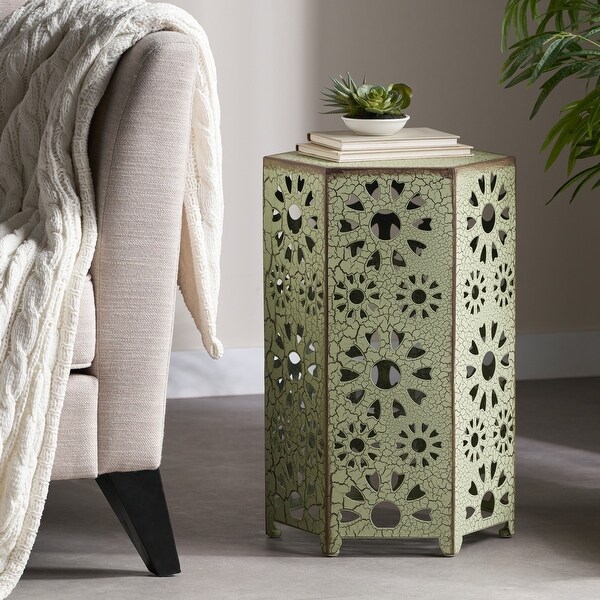 Iron Outdoor Side Table