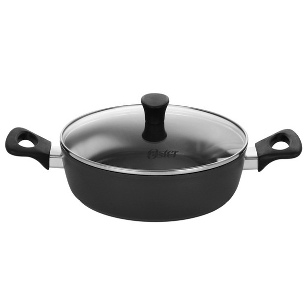 Oster 3 Quart Non Stick Aluminum Everyday Pan With Lid