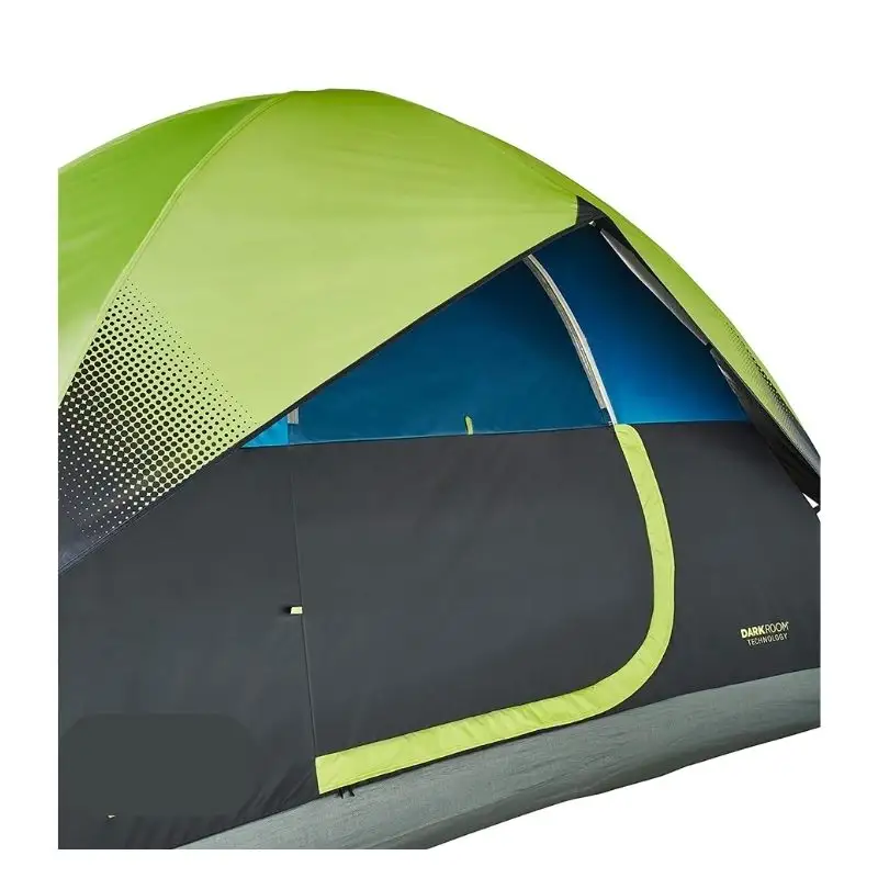 HOT Dark Room Sundome Camping Tent  4/6 Person Tent Blocks 90% of Sunlight and Keeps Inside Cool  Lightweight