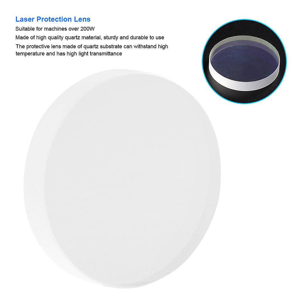 Quartz Laser Protection Lens Safety Protective Window For Laser Cutting Welding (30*5)