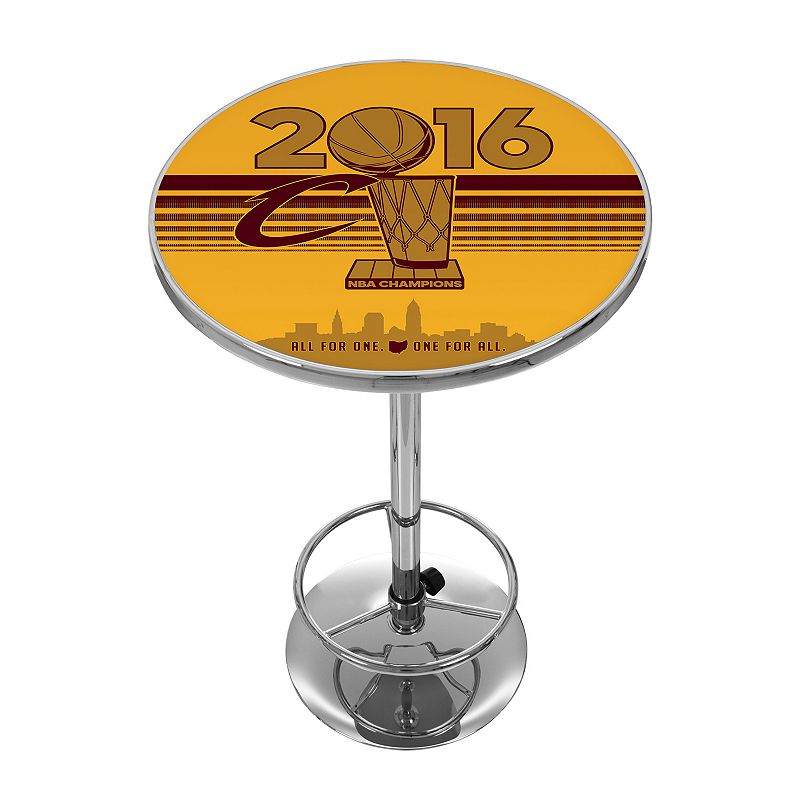 Cleveland Cavaliers 2016 NBA Champions Chrome Pub Table