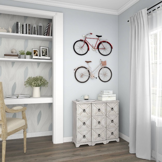 Metal Bike Wall Decor With Seat Basket And Handles Olivia amp May